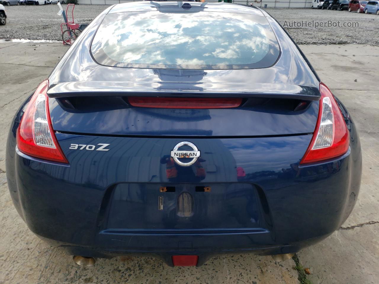 2014 Nissan 370z Base Blue vin: JN1AZ4EH8EM634479