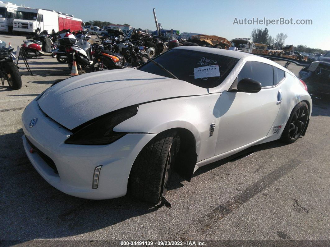 2014 Nissan 370z Nismo/touring White vin: JN1AZ4EH8EM635373