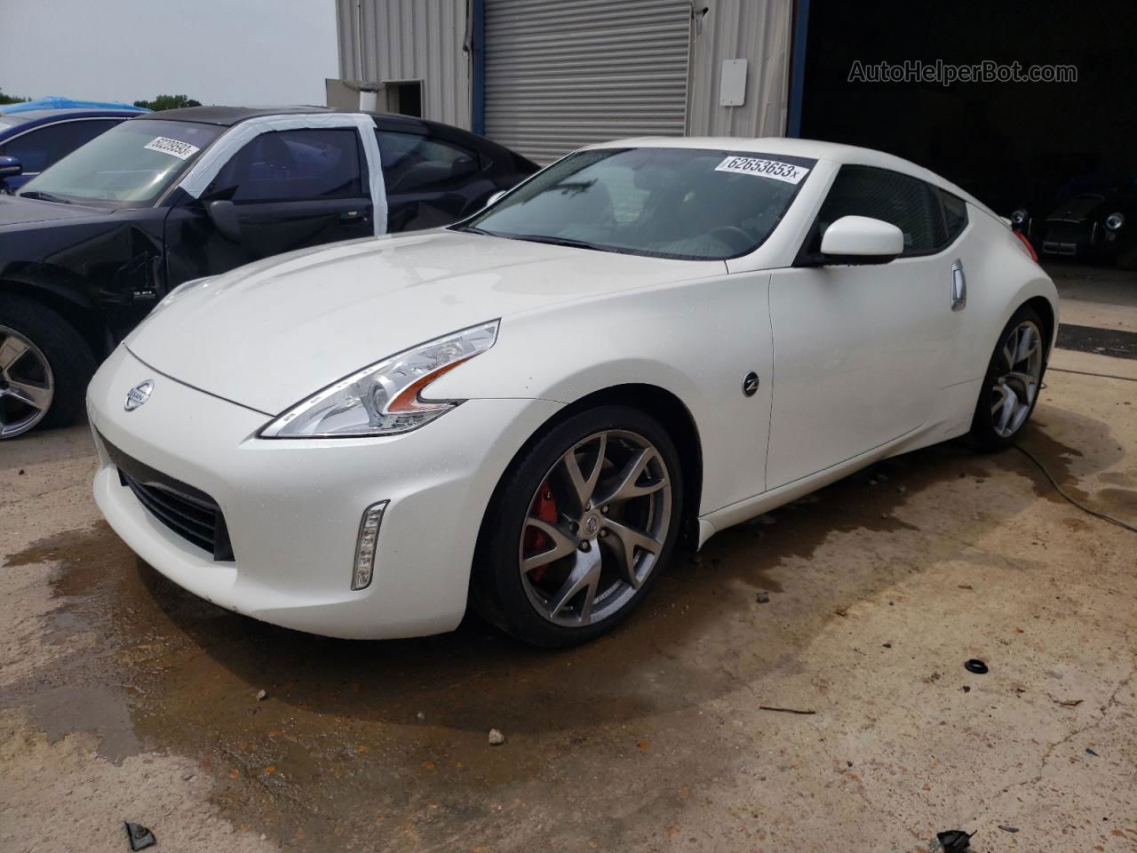 2014 Nissan 370z Base Белый vin: JN1AZ4EH8EM635695