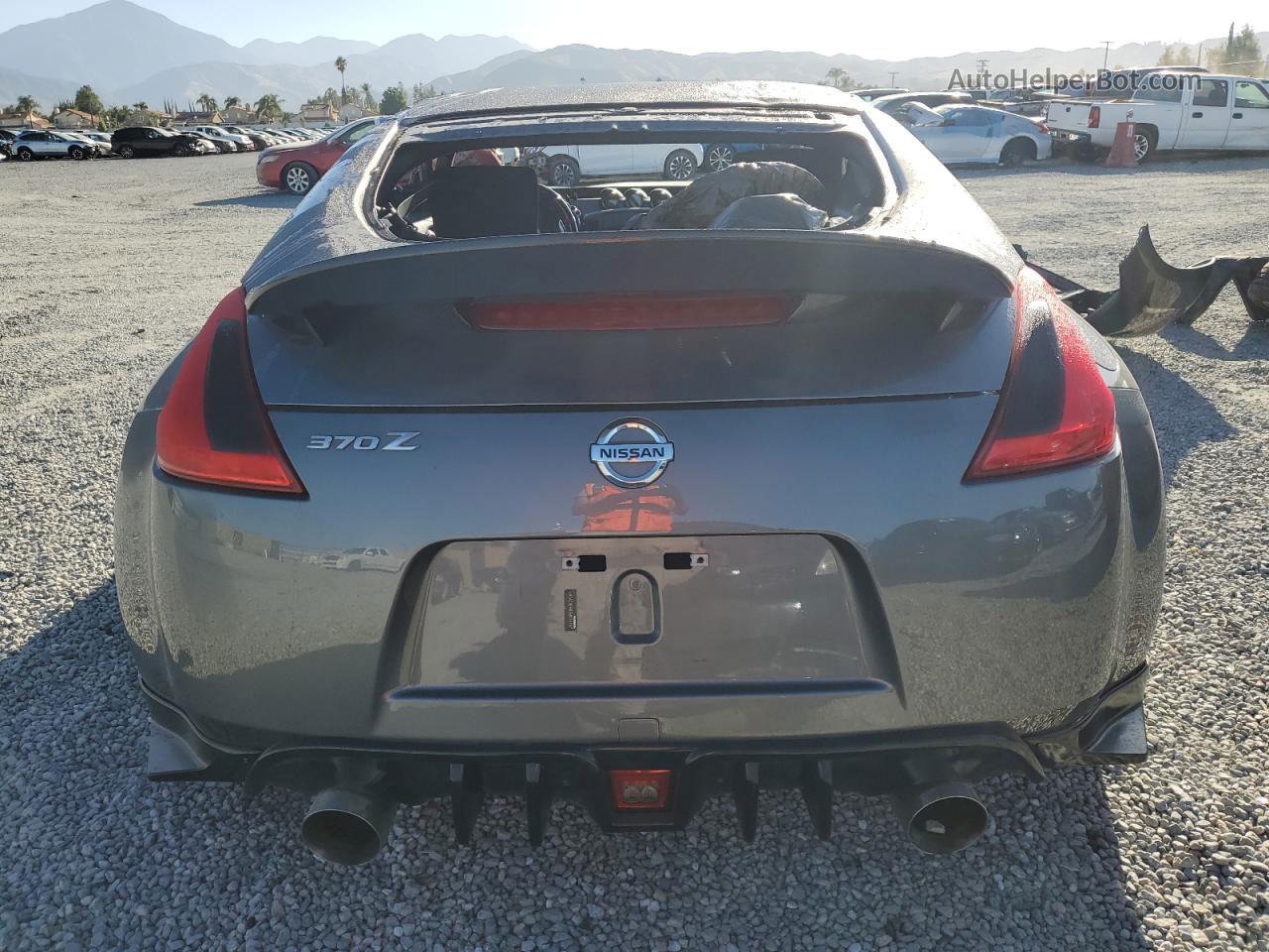 2014 Nissan 370z Base Gray vin: JN1AZ4EH9EM634197