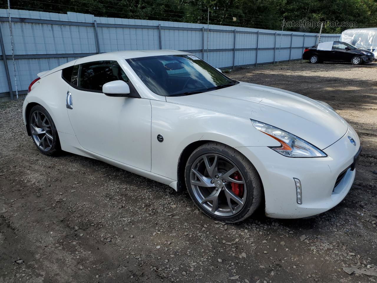 2014 Nissan 370z Base White vin: JN1AZ4EH9EM635365