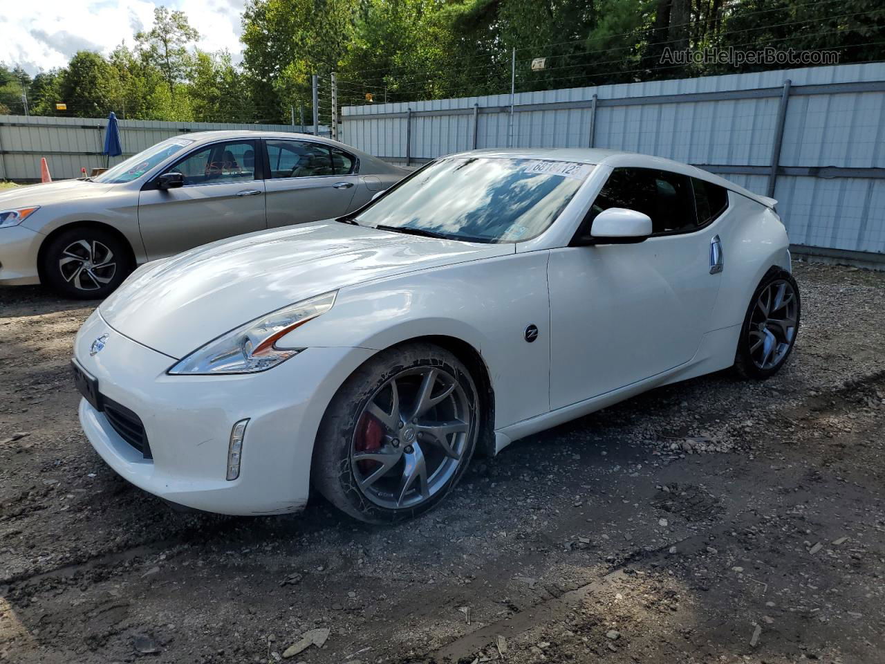 2014 Nissan 370z Base White vin: JN1AZ4EH9EM635365