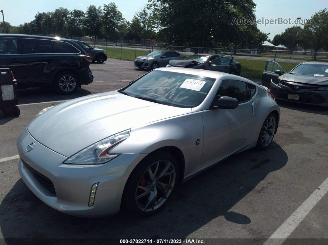 2014 Nissan 370z   Silver vin: JN1AZ4EH9EM635835