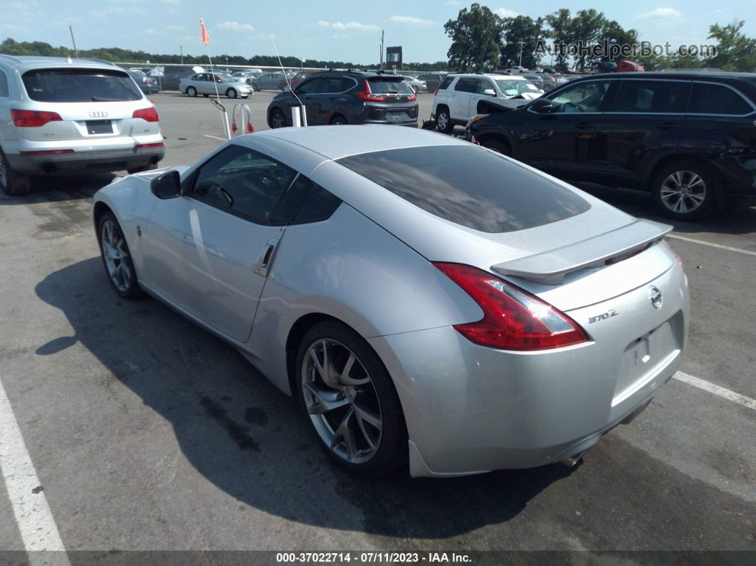 2014 Nissan 370z   Silver vin: JN1AZ4EH9EM635835