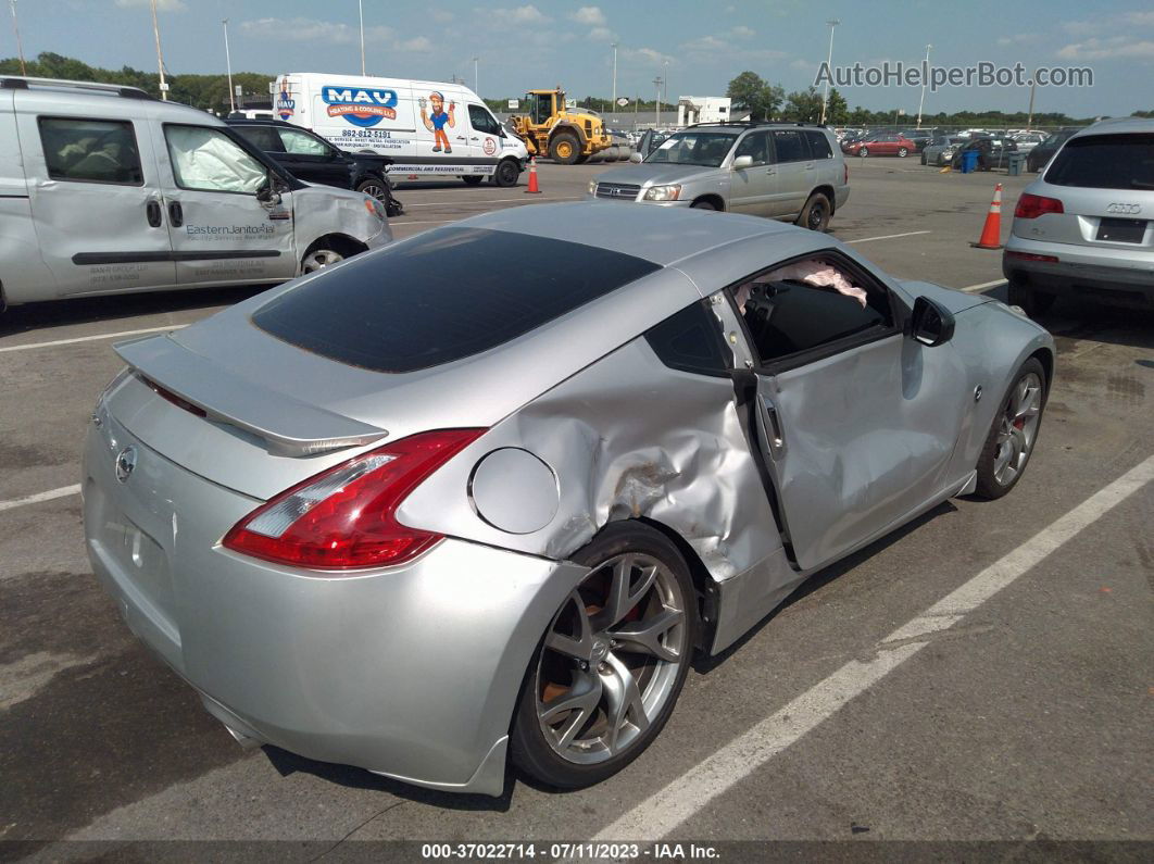 2014 Nissan 370z   Silver vin: JN1AZ4EH9EM635835