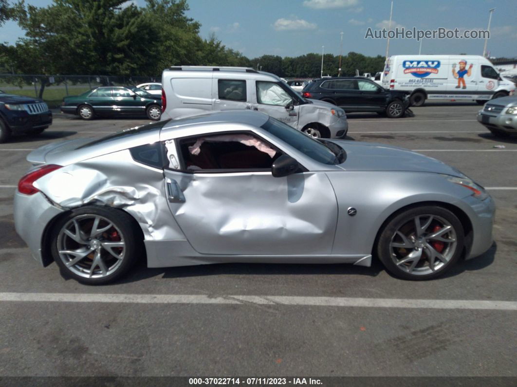 2014 Nissan 370z   Silver vin: JN1AZ4EH9EM635835