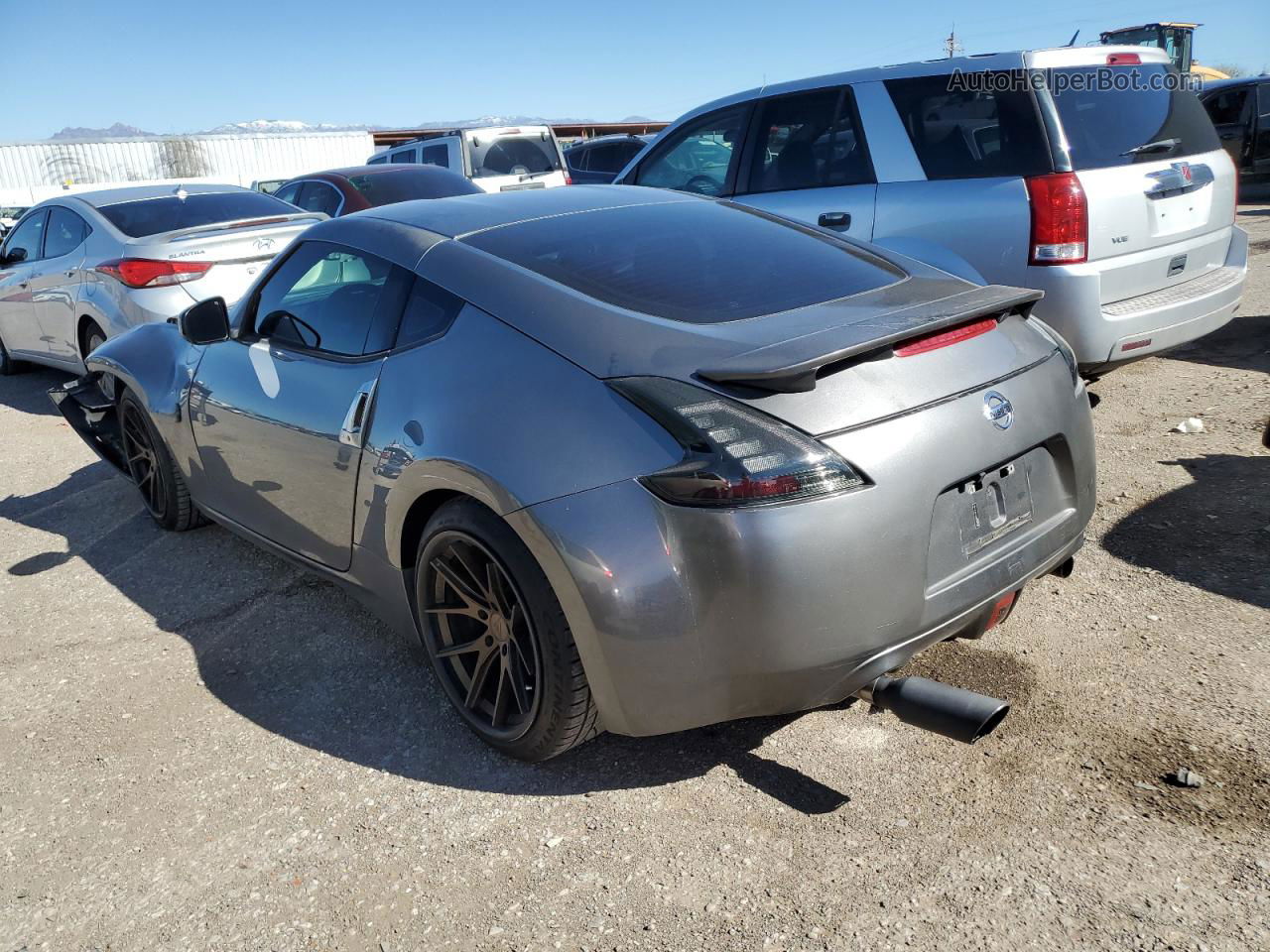 2014 Nissan 370z Base Charcoal vin: JN1AZ4EHXEM630126