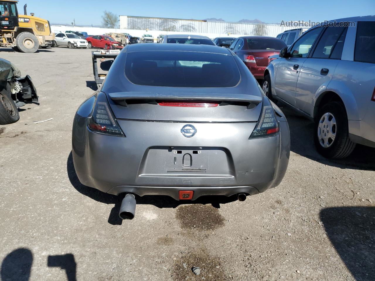 2014 Nissan 370z Base Charcoal vin: JN1AZ4EHXEM630126