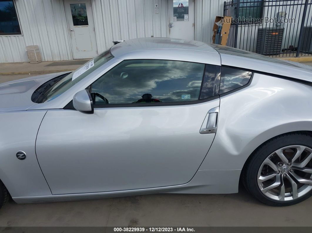 2014 Nissan 370z   Silver vin: JN1AZ4EHXEM630921