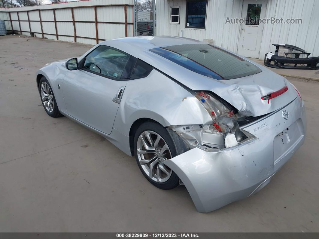 2014 Nissan 370z   Silver vin: JN1AZ4EHXEM630921