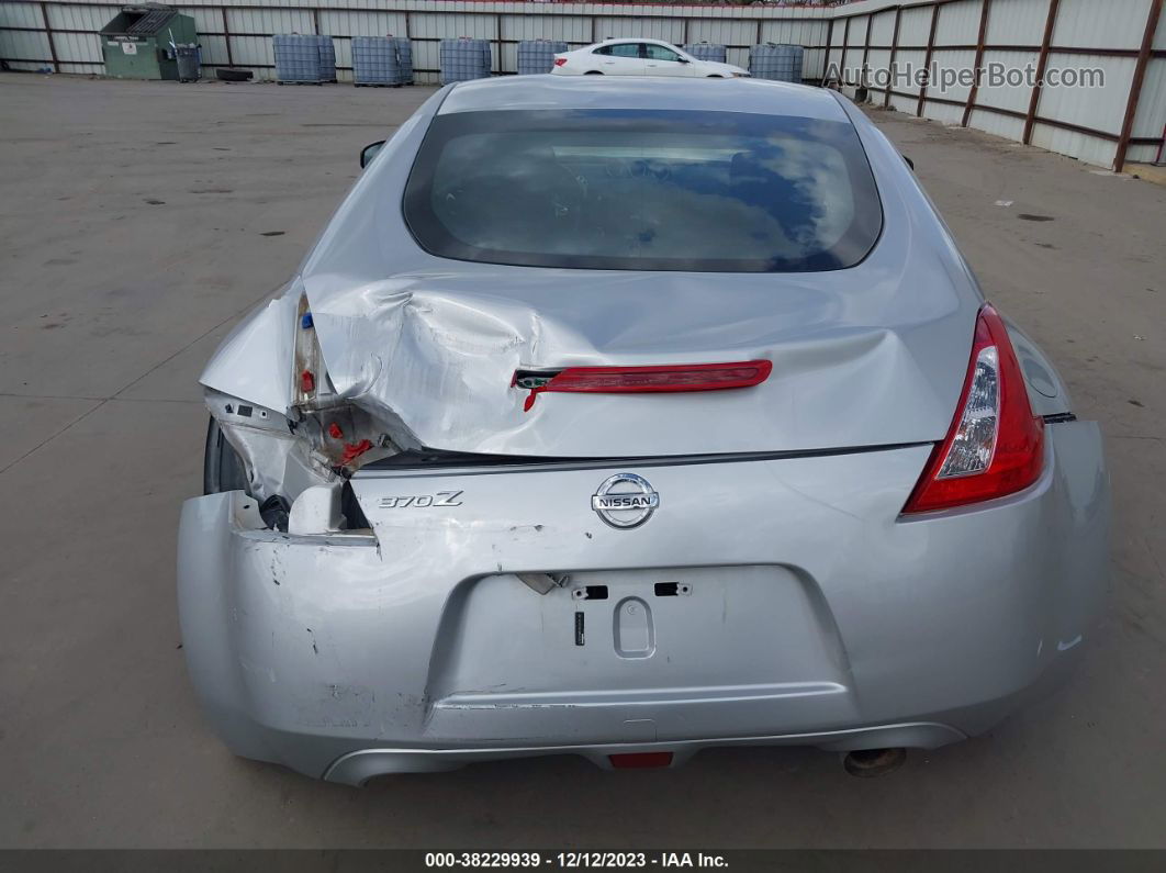 2014 Nissan 370z   Silver vin: JN1AZ4EHXEM630921