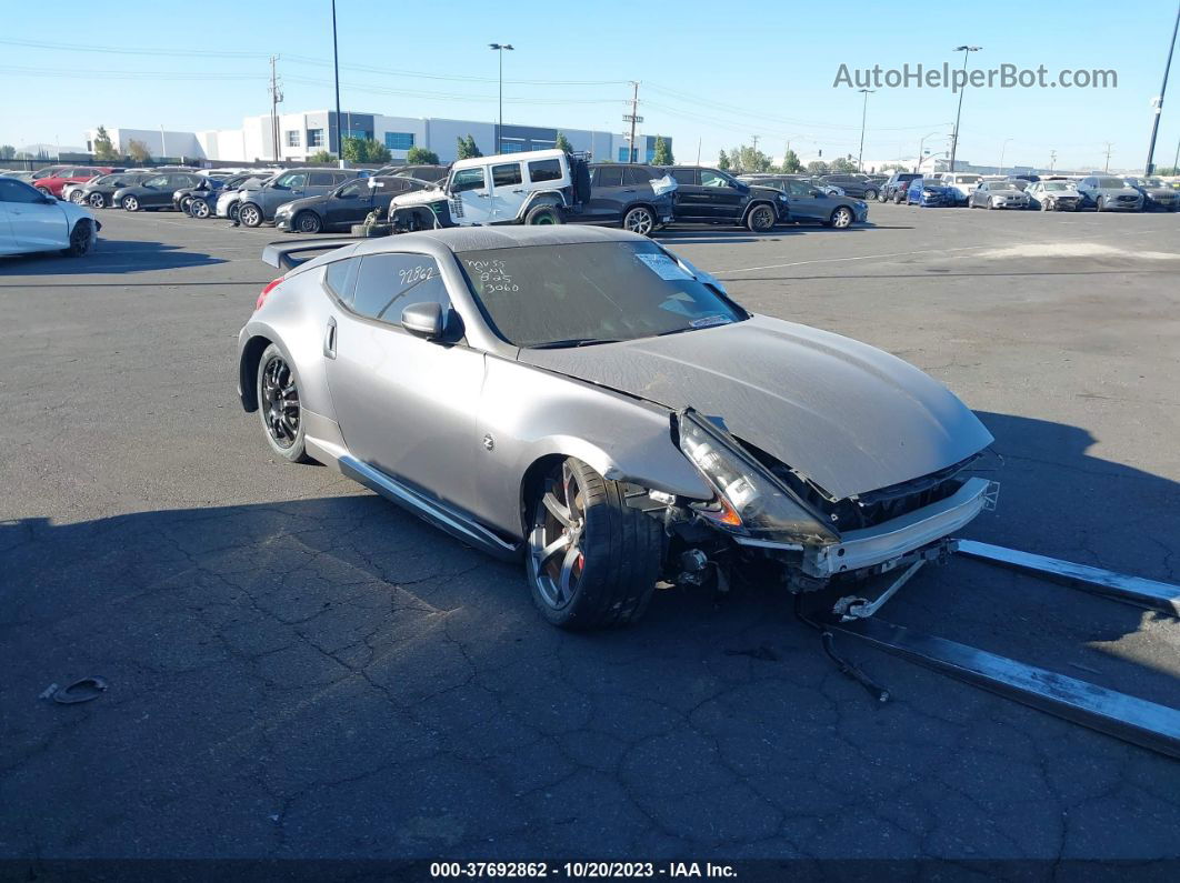 2014 Nissan 370z Nismo Серебряный vin: JN1AZ4EHXEM633060