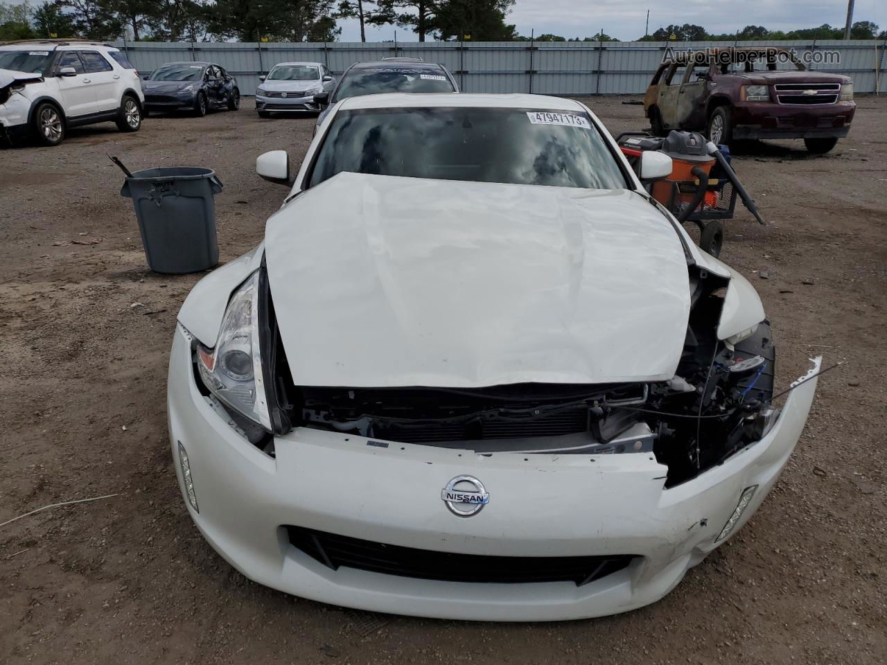 2014 Nissan 370z Base Белый vin: JN1AZ4EHXEM633446