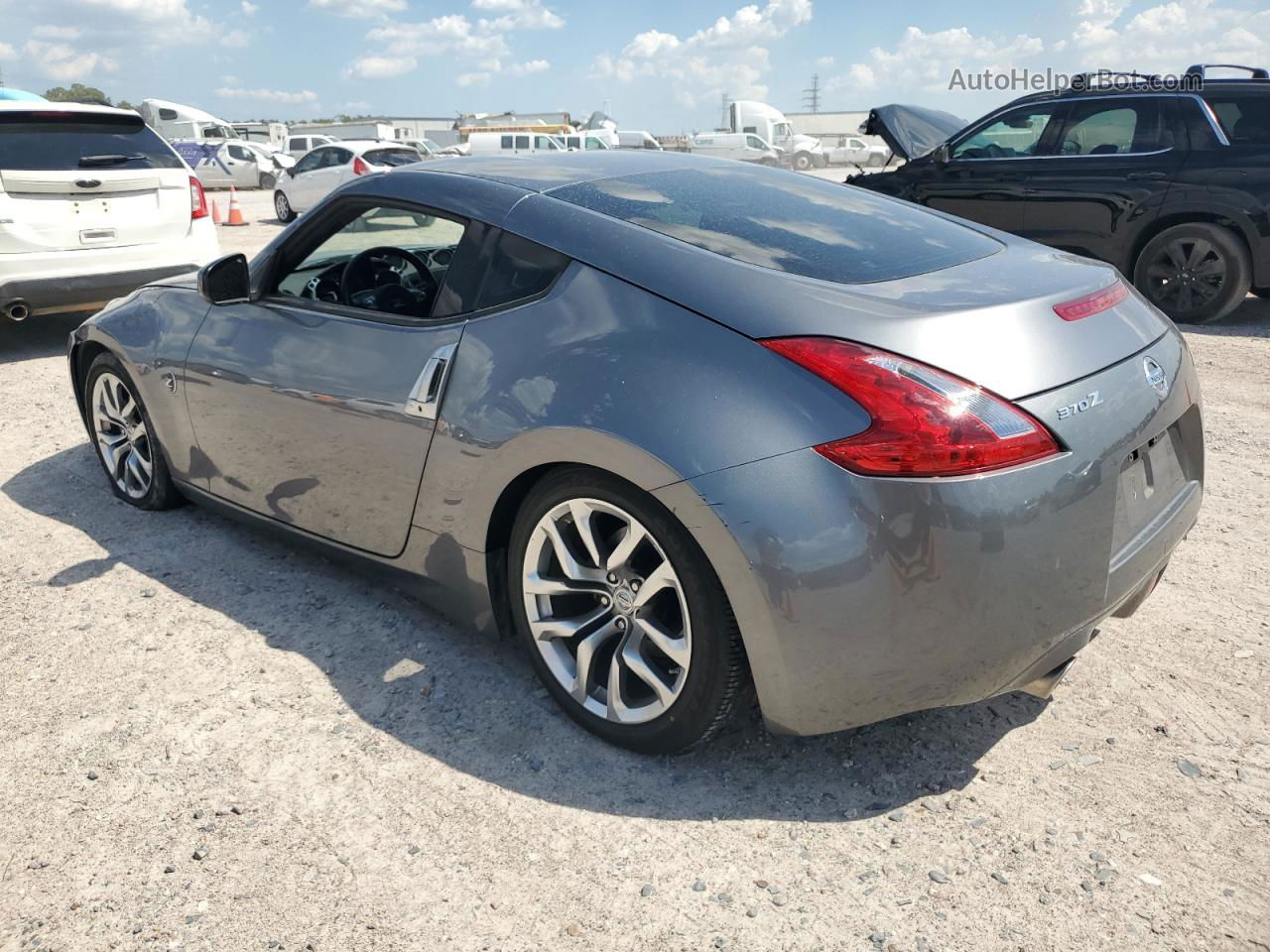 2014 Nissan 370z Base Серый vin: JN1AZ4EHXEM633964