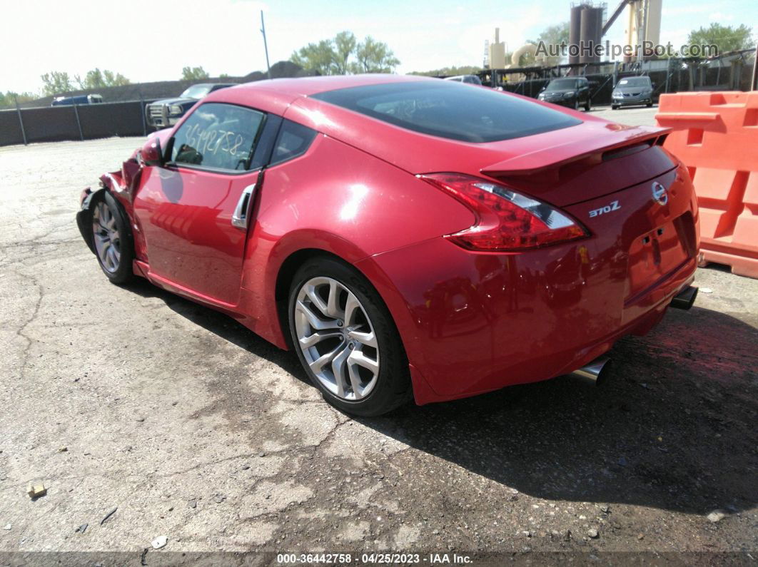 2014 Nissan 370z   Красный vin: JN1AZ4EHXEM635262