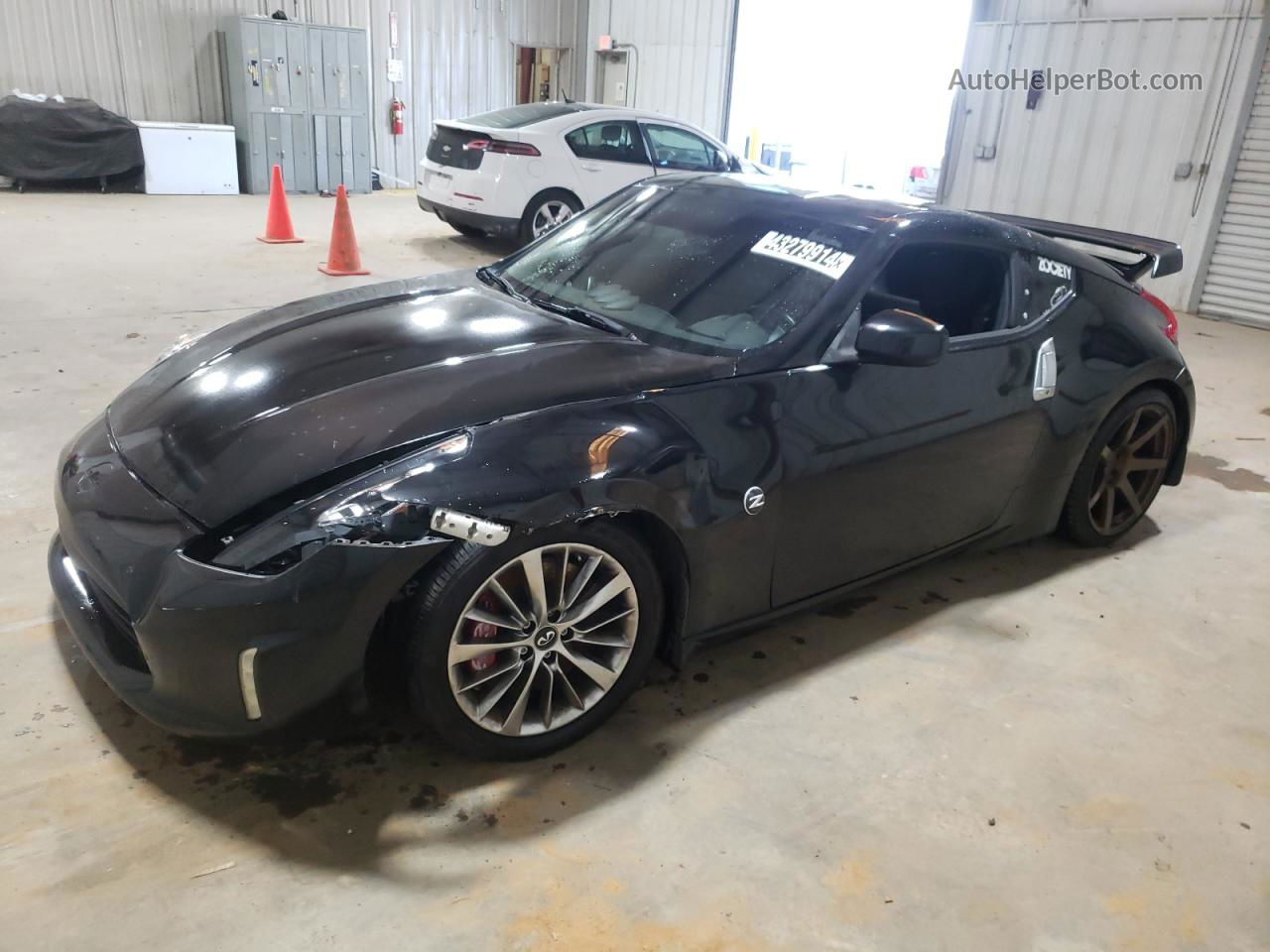 2014 Nissan 370z Base Black vin: JN1AZ4EHXEM635584