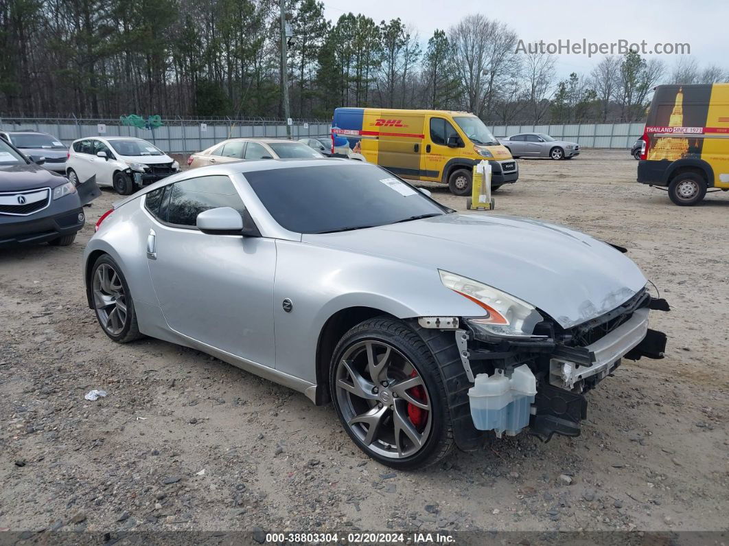 2014 Nissan 370z Nismo/touring Silver vin: JN1AZ4EHXEM635777