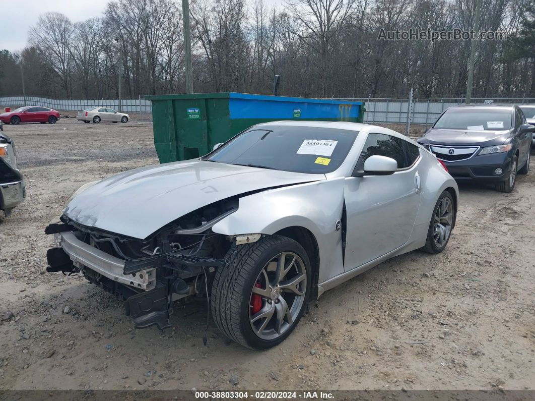 2014 Nissan 370z Nismo/touring Silver vin: JN1AZ4EHXEM635777