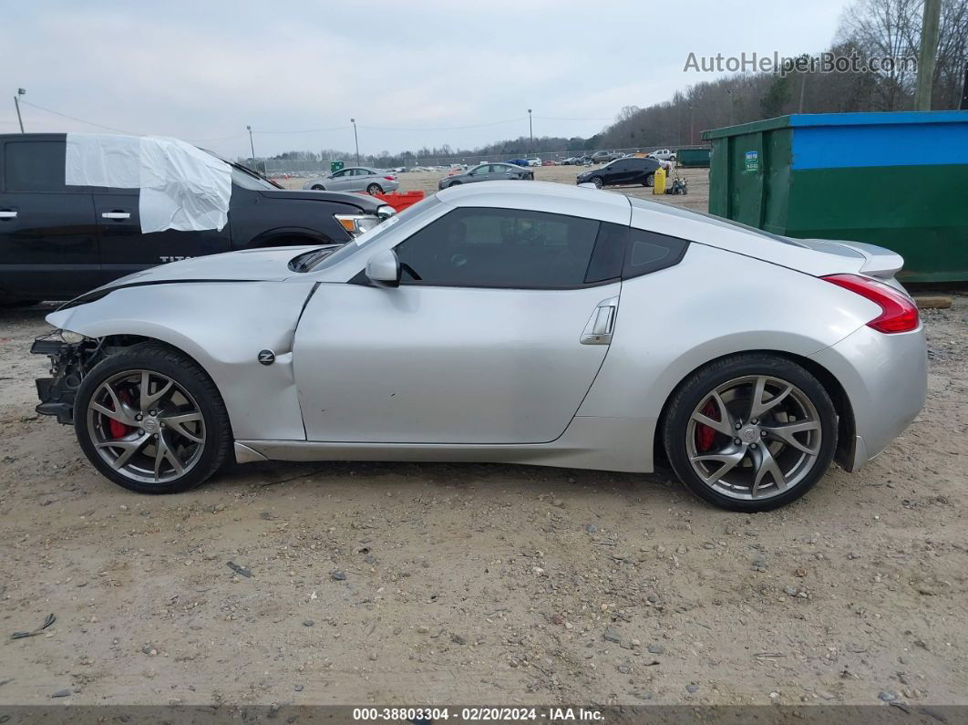 2014 Nissan 370z Nismo/touring Silver vin: JN1AZ4EHXEM635777