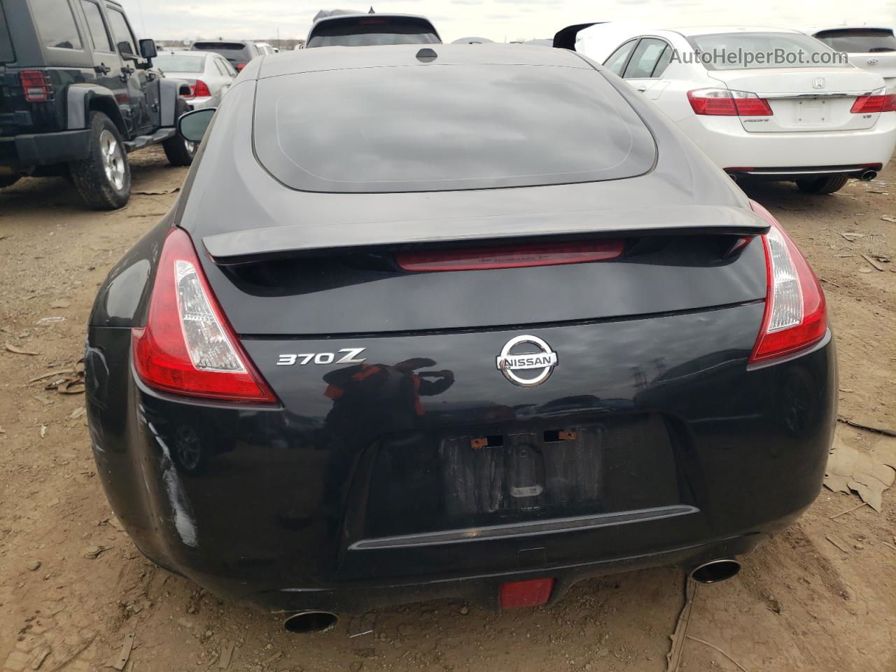 2014 Nissan 370z Base Black vin: JN1AZ4EHXEM637027