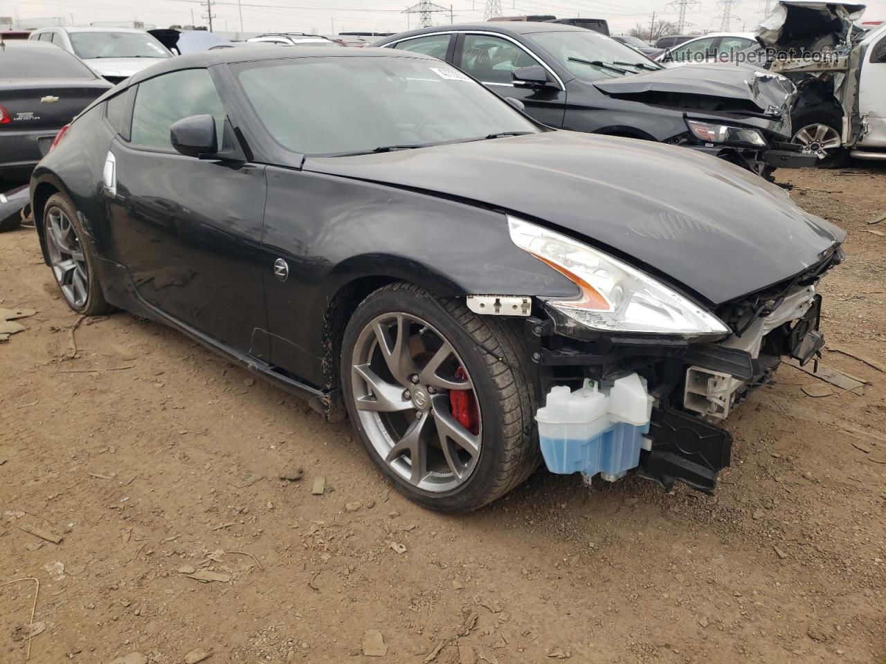 2014 Nissan 370z Base Черный vin: JN1AZ4EHXEM637027