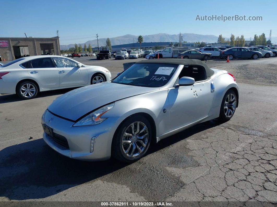 2014 Nissan 370z   Silver vin: JN1AZ4FH0EM620736