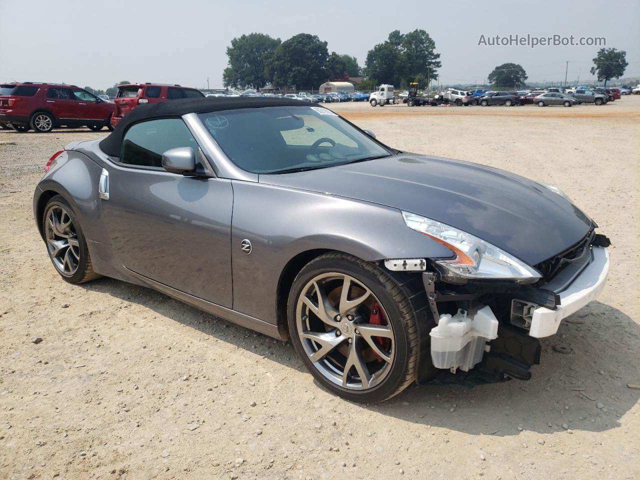 2014 Nissan 370z Base Gray vin: JN1AZ4FH2EM620382