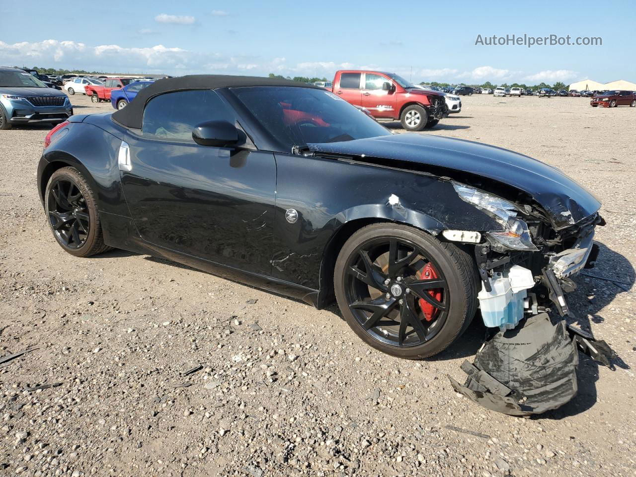 2014 Nissan 370z Base Black vin: JN1AZ4FH3EM621279