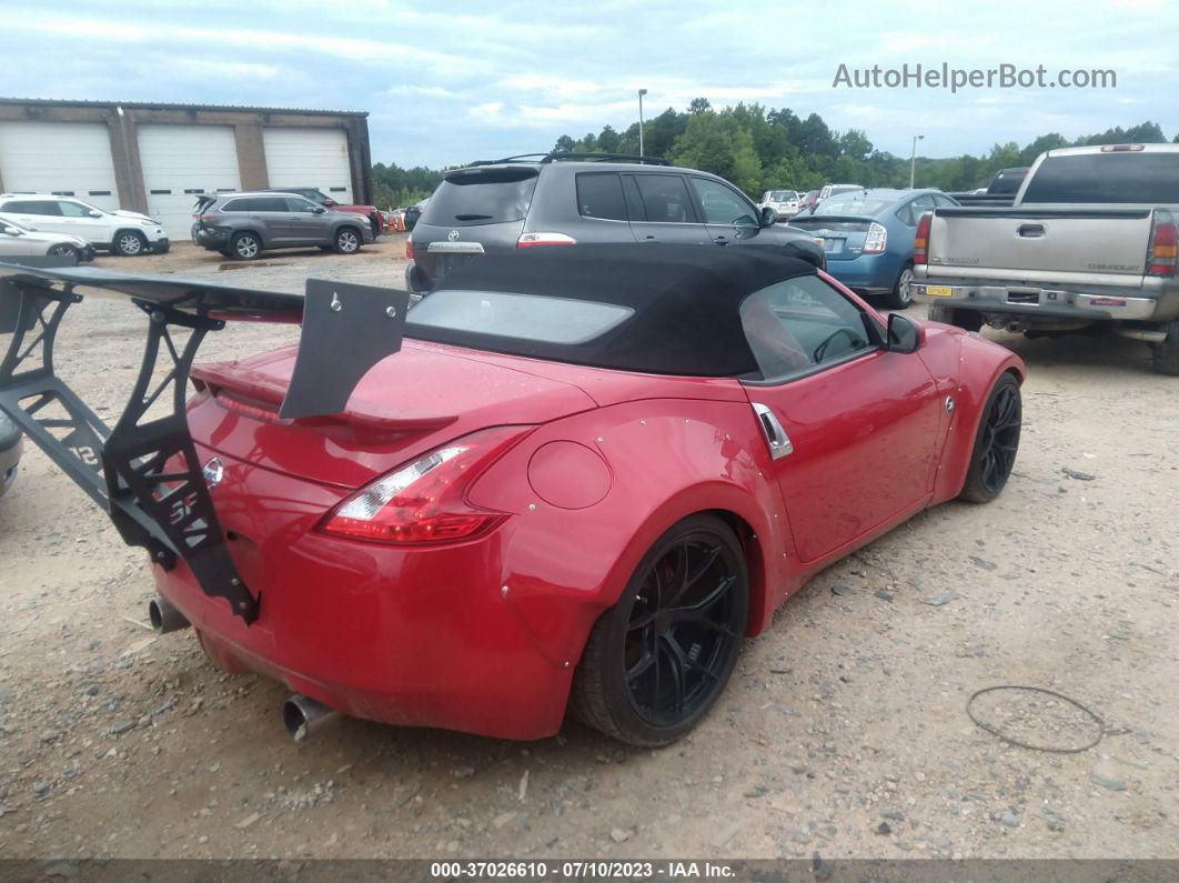 2014 Nissan 370z Touring Red vin: JN1AZ4FH6EM620255