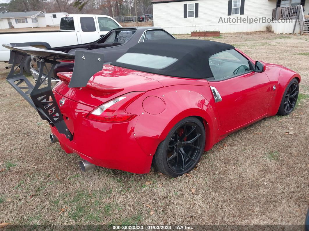 2014 Nissan 370z Touring Red vin: JN1AZ4FH6EM620255