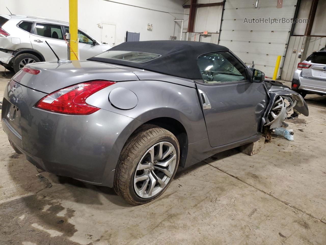 2014 Nissan 370z Base Gray vin: JN1AZ4FH6EM620871