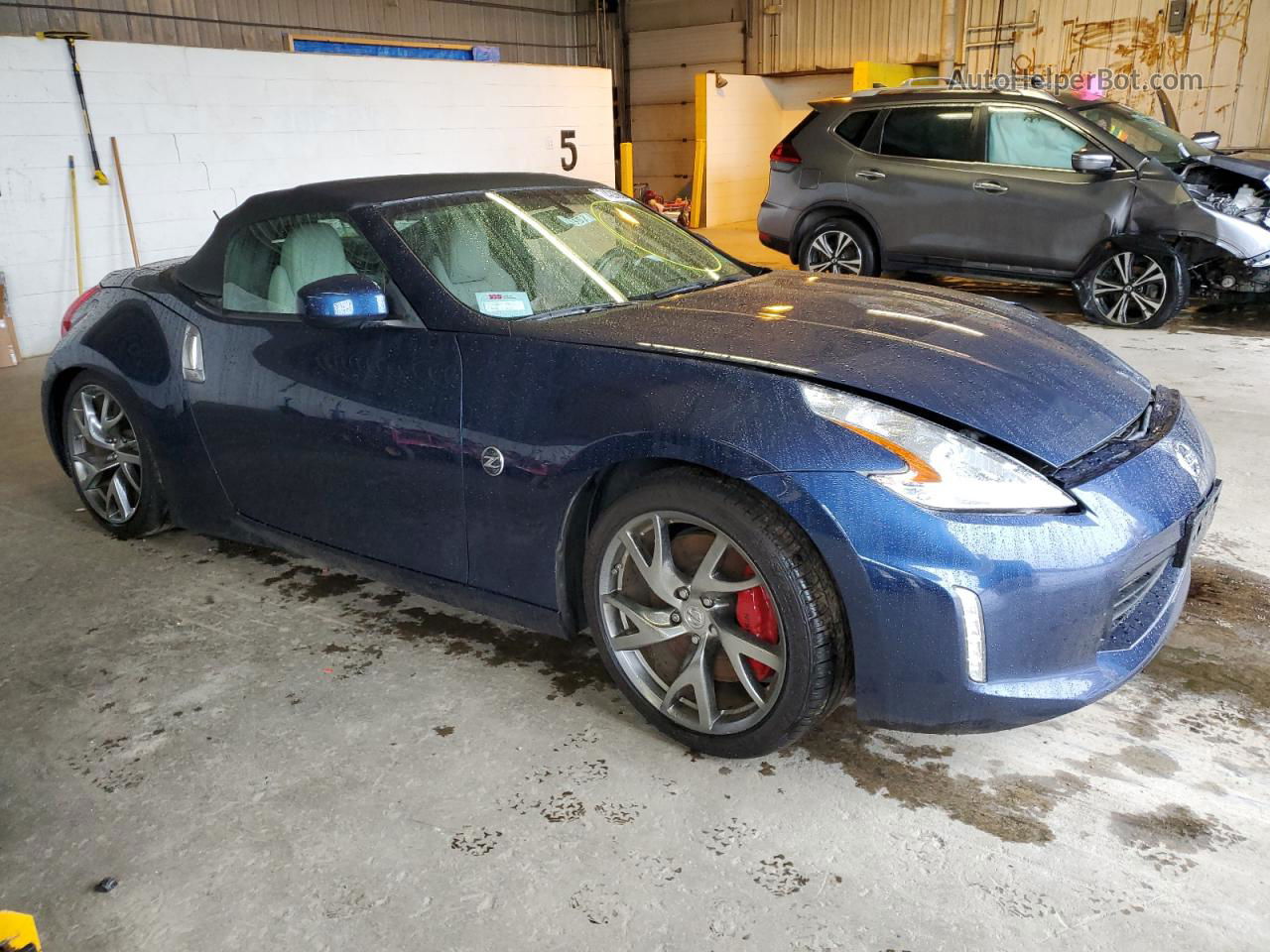 2014 Nissan 370z Base Синий vin: JN1AZ4FH7EM620362