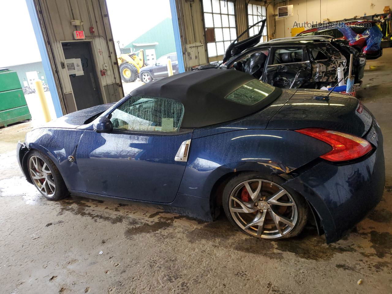 2014 Nissan 370z Base Синий vin: JN1AZ4FH7EM620362