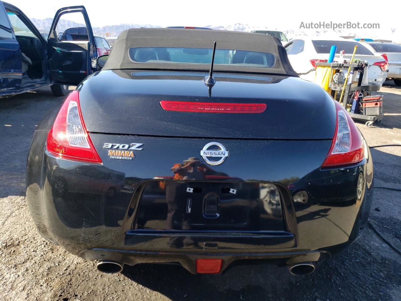 2014 Nissan 370z Base Black vin: JN1AZ4FH8EM620953