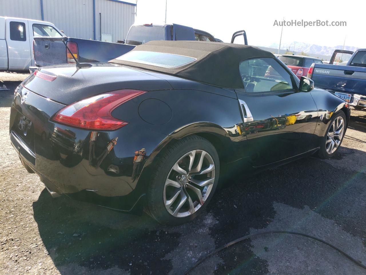 2014 Nissan 370z Base Black vin: JN1AZ4FH8EM620953