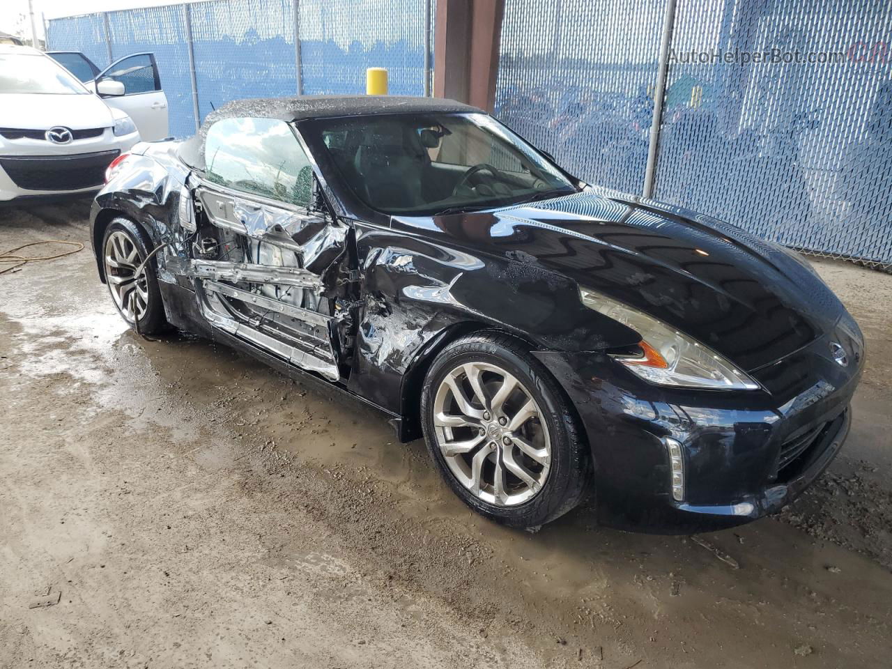 2014 Nissan 370z Base Черный vin: JN1AZ4FH8EM621293