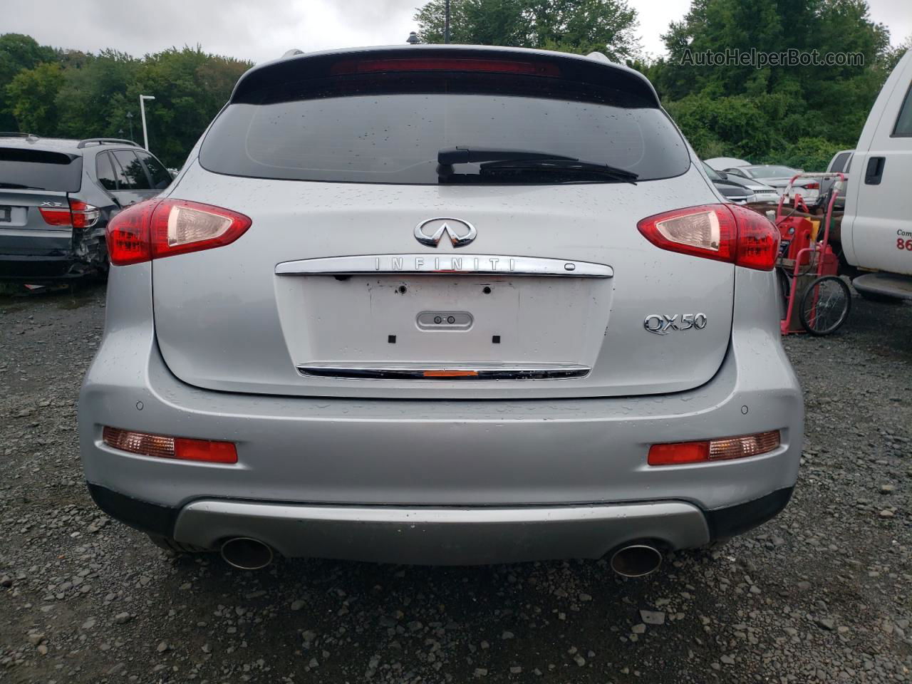 2017 Infiniti Qx50  Silver vin: JN1BJ0RP0HM383810