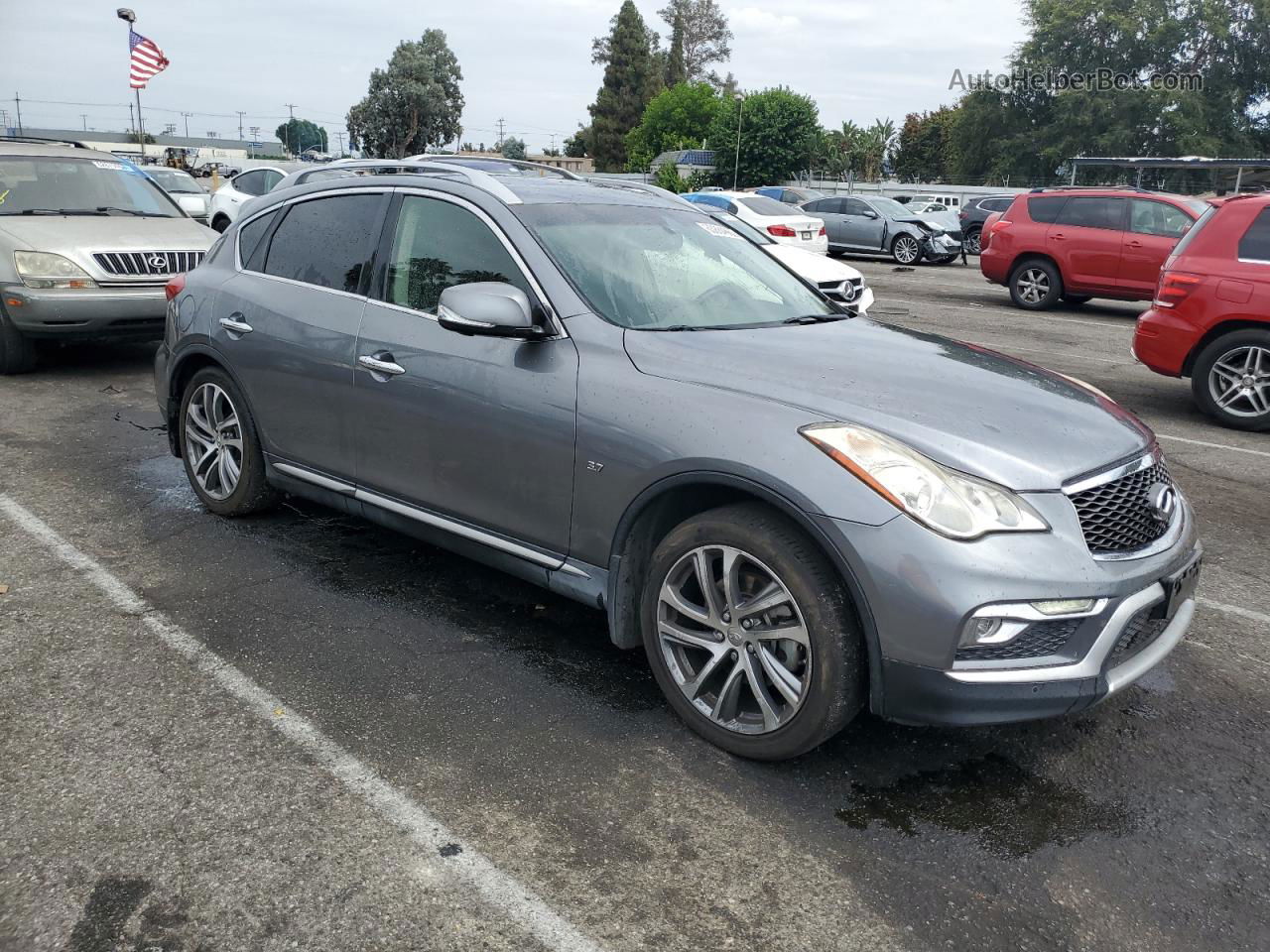 2017 Infiniti Qx50  Gray vin: JN1BJ0RP0HM384813