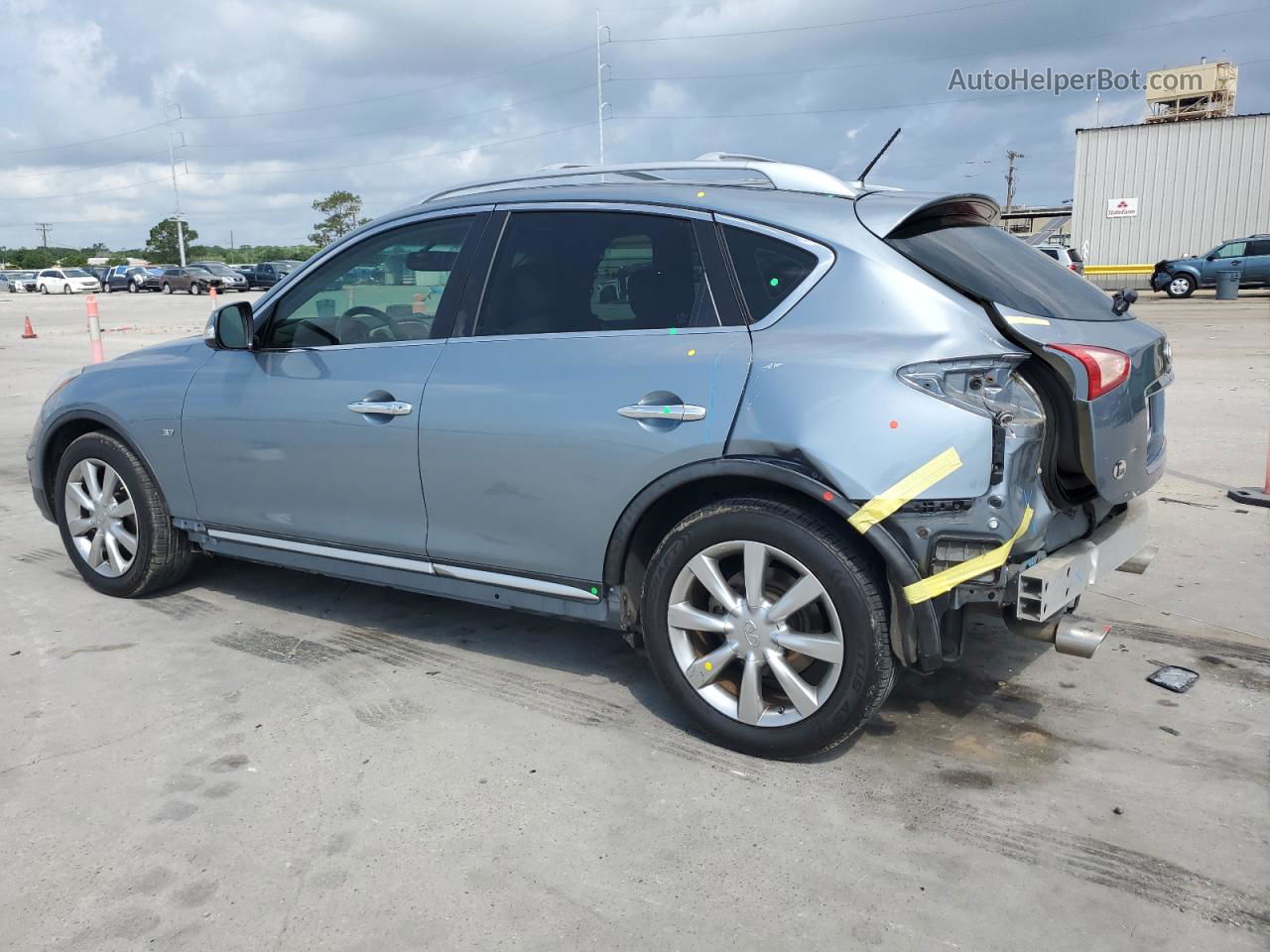 2017 Infiniti Qx50  Silver vin: JN1BJ0RP0HM386707