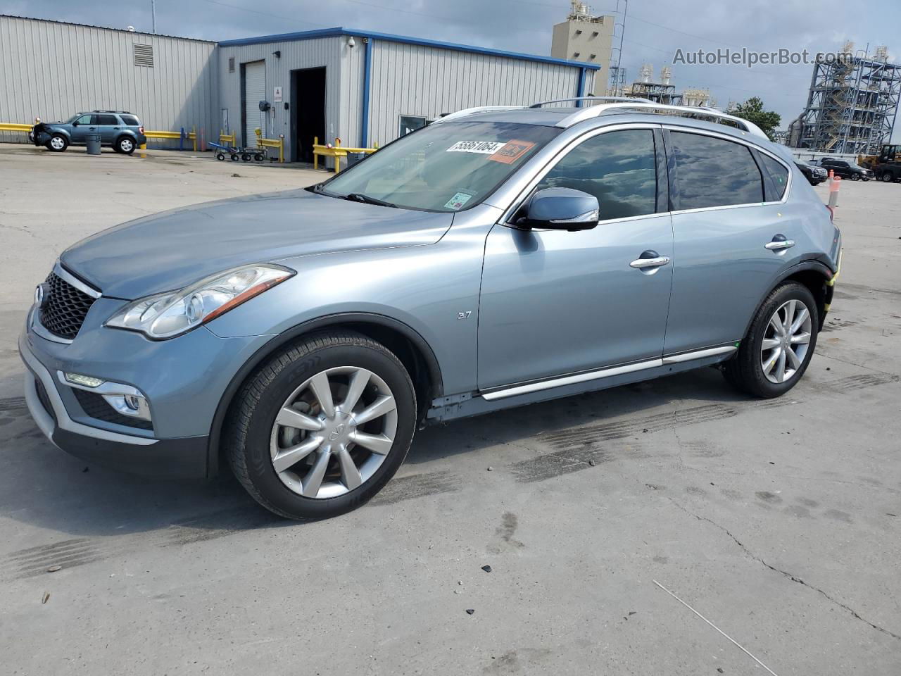 2017 Infiniti Qx50  Silver vin: JN1BJ0RP0HM386707