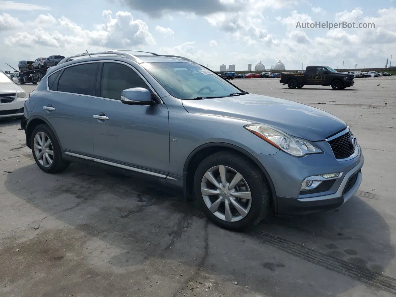 2017 Infiniti Qx50  Silver vin: JN1BJ0RP0HM386707