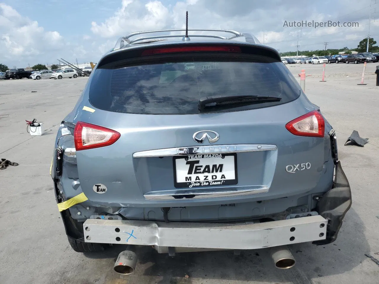 2017 Infiniti Qx50  Silver vin: JN1BJ0RP0HM386707