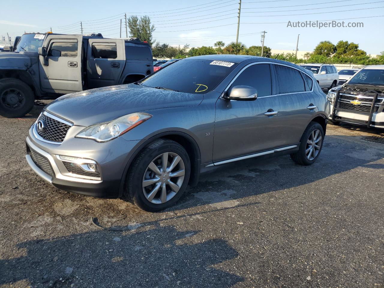 2017 Infiniti Qx50  Gray vin: JN1BJ0RP0HM388196