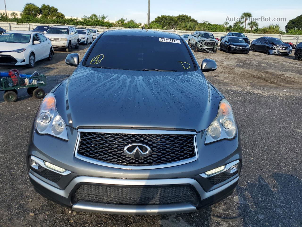 2017 Infiniti Qx50  Gray vin: JN1BJ0RP0HM388196