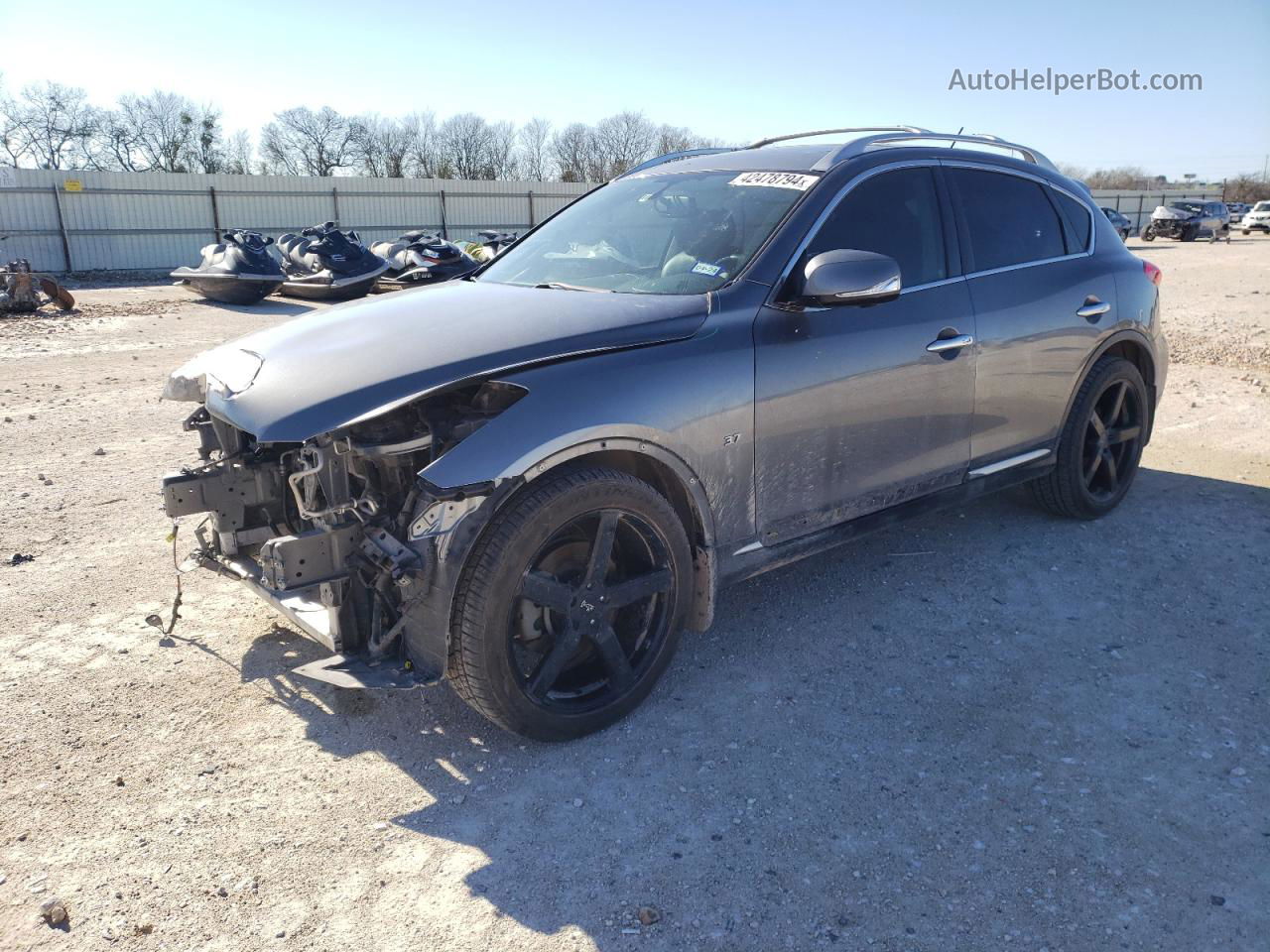 2017 Infiniti Qx50  Gray vin: JN1BJ0RP0HM389218