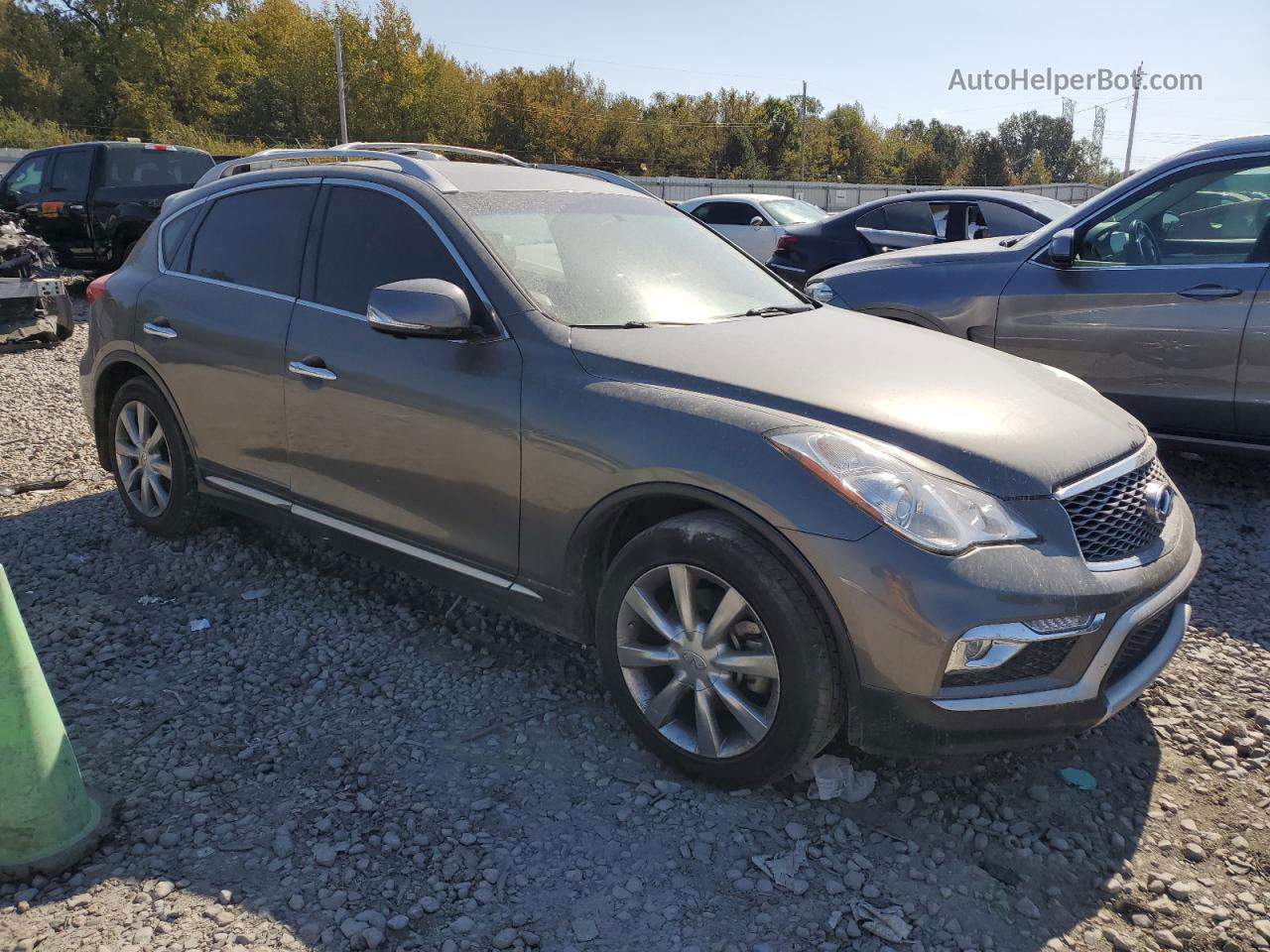 2017 Infiniti Qx50  Gray vin: JN1BJ0RP1HM381340