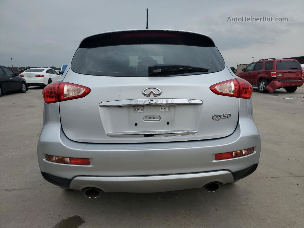 2017 Infiniti Qx50  Silver vin: JN1BJ0RP1HM383024