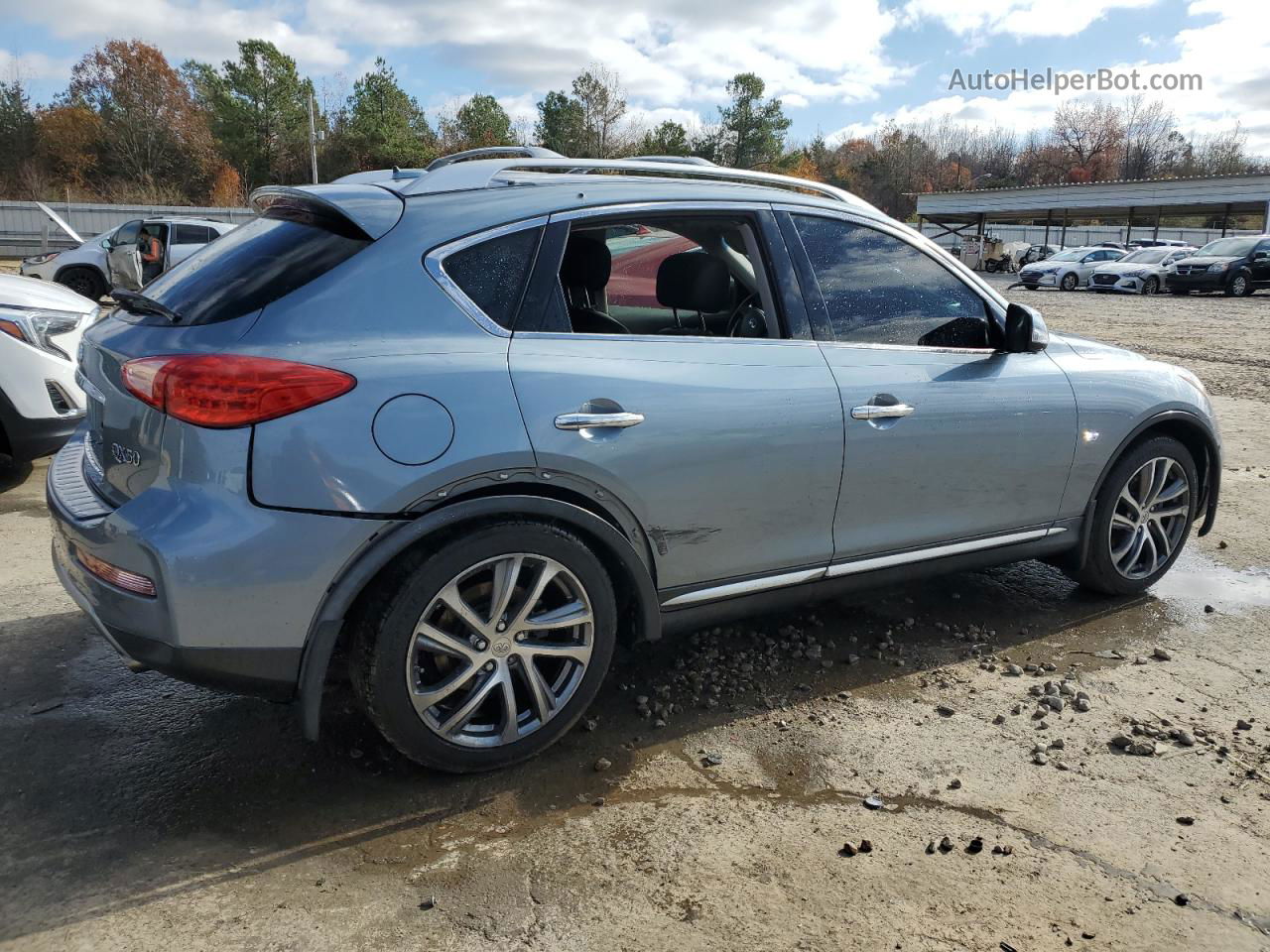 2017 Infiniti Qx50  Blue vin: JN1BJ0RP1HM384951