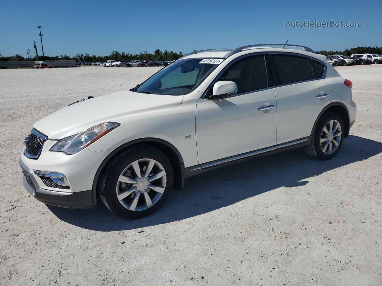 2017 Infiniti Qx50  White vin: JN1BJ0RP1HM388210