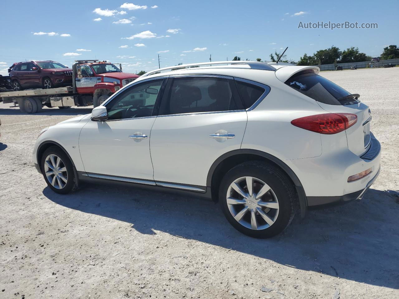 2017 Infiniti Qx50  White vin: JN1BJ0RP1HM388210